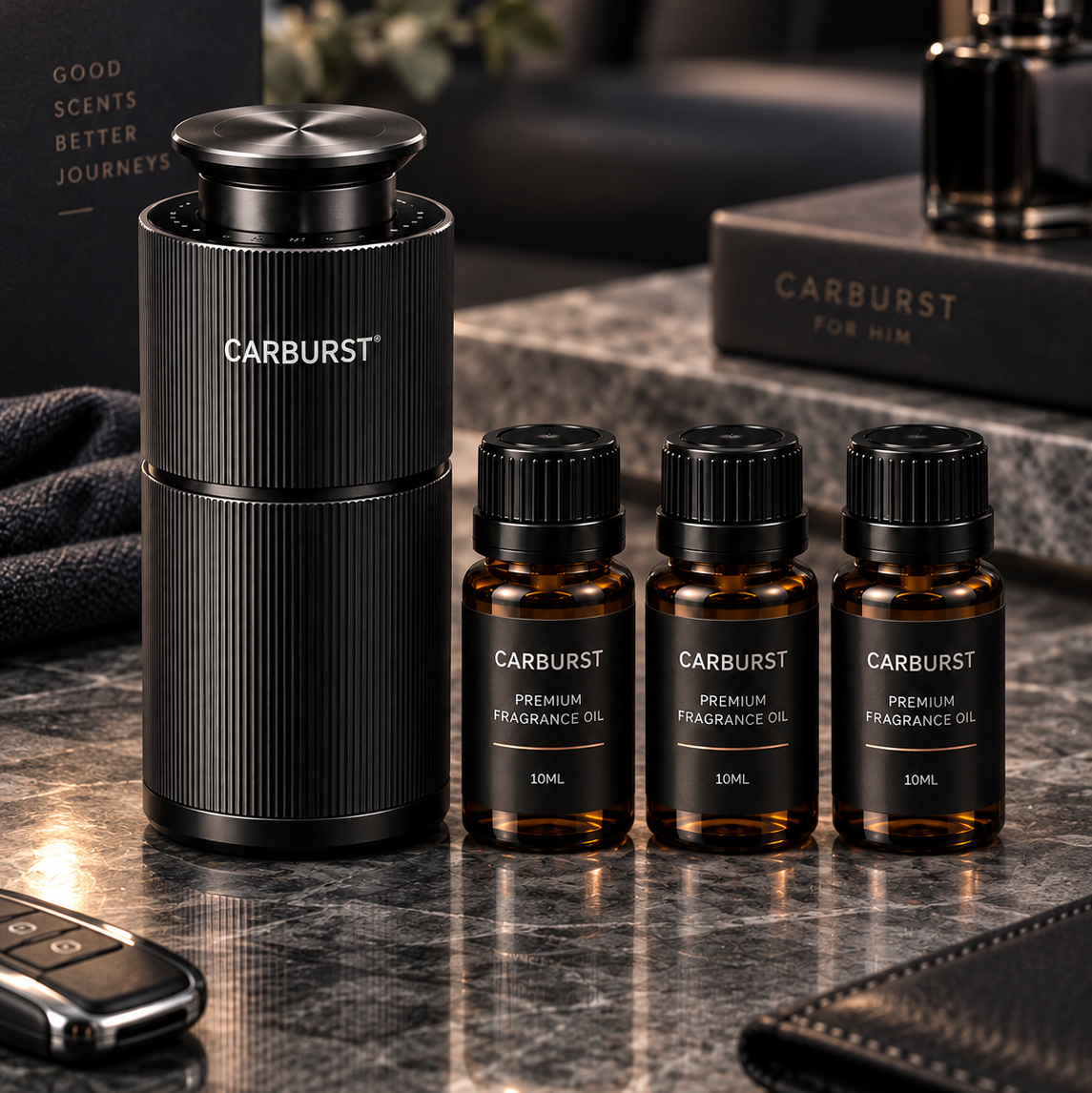 Luxury Aroma Car Diffuser Gift Set For Him