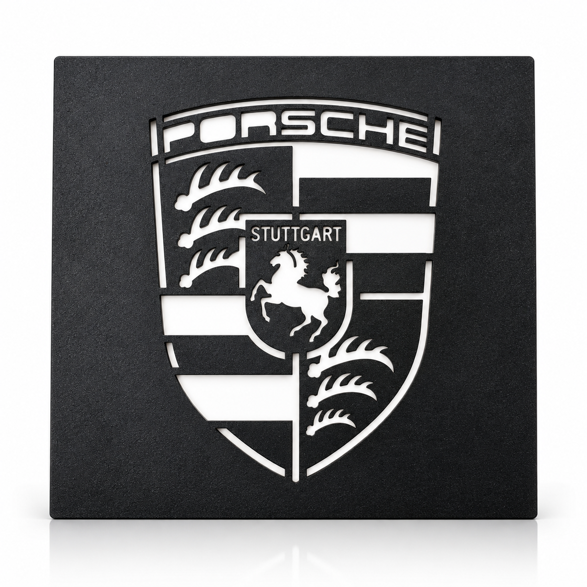 Car detailing logo stencil