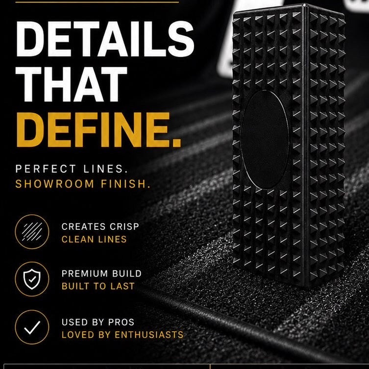 Car Carpet Detailing Block