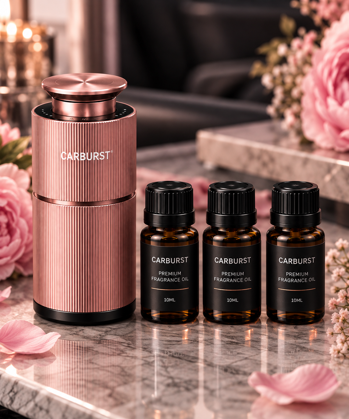 Luxury Aroma Car Diffuser Gift Set For Her