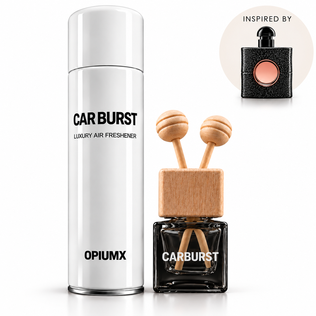 Black OpiumX Bundle Car Air Freshener